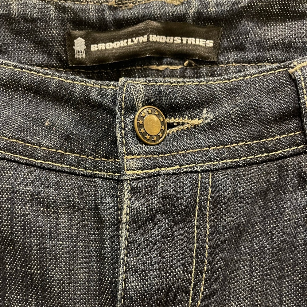 Brooklyn Industries dark denim boot cut jeans